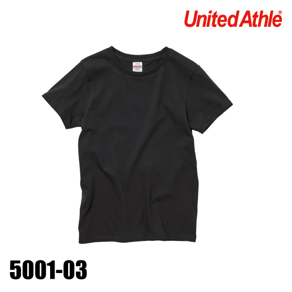 ユナイテッドアスレ　5001-03 5.6オンス ハイクオリティー Tシャツ 〈ガールズ》1334枚　激安処分　先着１セット限り！
