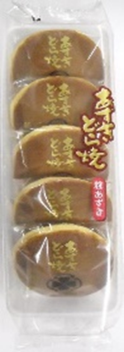 寿製菓　あずきどら焼（5個入り）　80個　4971922353146