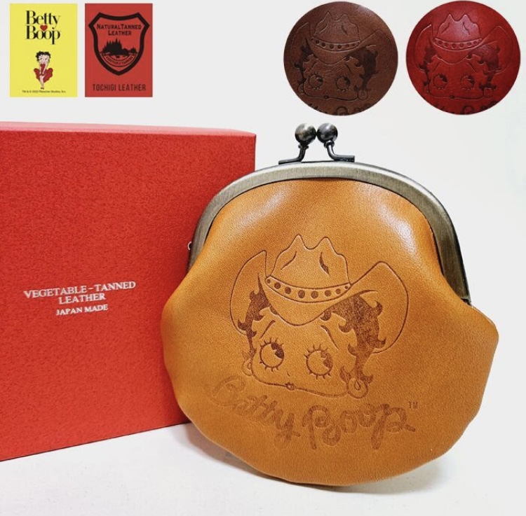 ベティーちゃん BETTYBOOP 日本製 がま口 Lサイズ