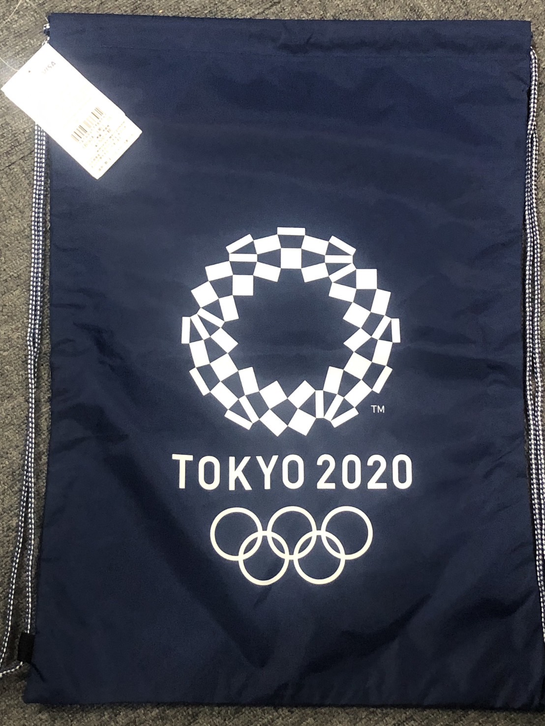 東京都オリンピック公式ライセンス品・アシックスのナップサック38個セット！