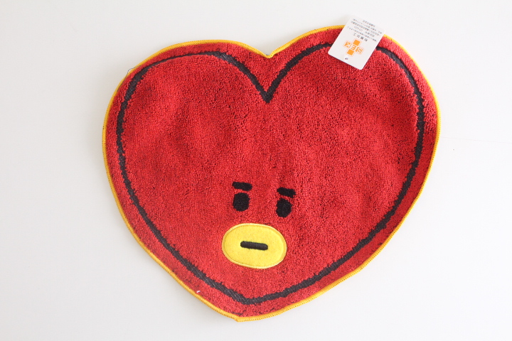 BT21 ダイカット_TATA ミニタオル　10枚入り 4992272747300