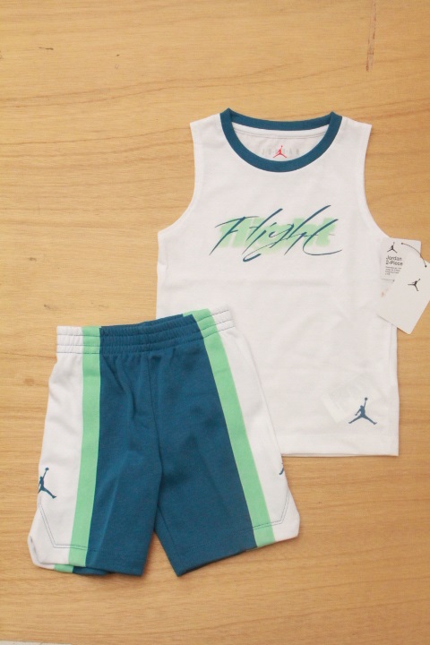 THE処分！NIKE　ナイキ　JDB JM DOUBLE FLIGHT FT TANK S　ベビー、トドラー　ジョーダン タンクトップ&ショーツセット　画像使用ＯＫ！