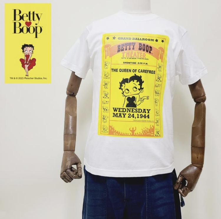 BETTY Tシャツ ベティ BETTY BOOP ベティブープ ユニセックス メンズ レディース 男女兼用 プリントTシャツ 半袖 12枚セット