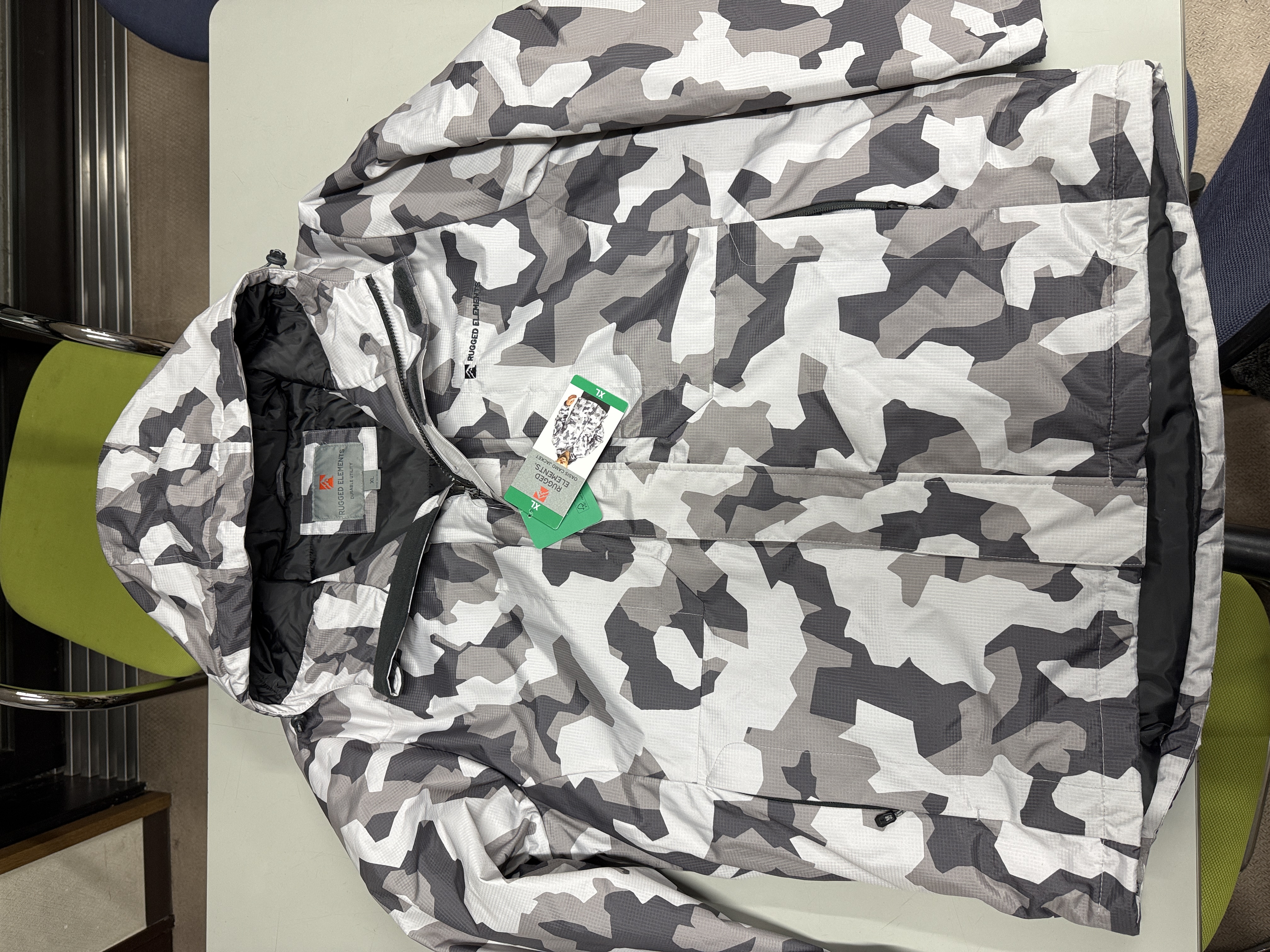 コストコで販売men'sのREGGED ELEMENTSアウターXLサイズ　23297