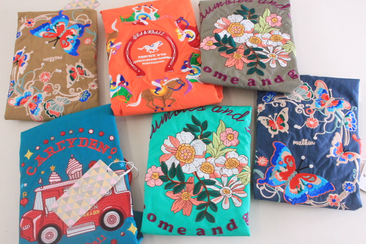 特価！刺繍トートバッグ80個SET！