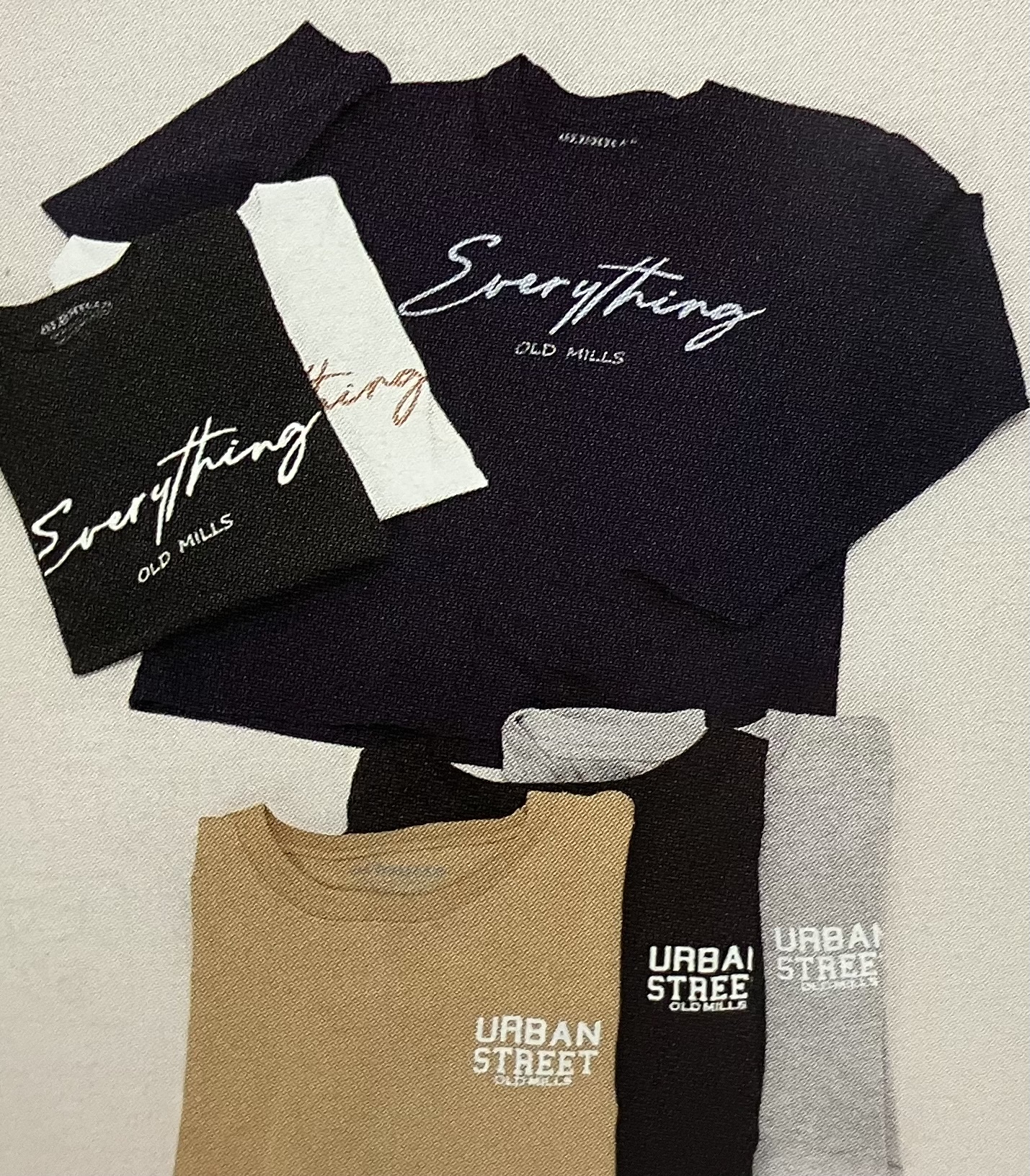 紳士長袖シンプルロゴプリントＴシャツ26枚セット