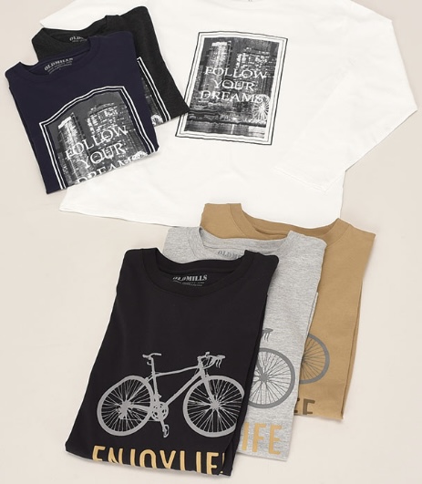 紳士長袖和柄プリントＴシャツ26枚セット
