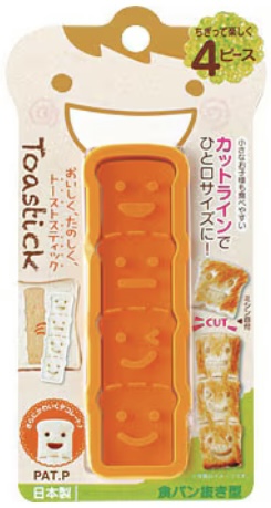 NHKのまちかど情報室で紹介されていました。 子供のおやつに丁度良いですね。食パン抜き型 TS-1　72個SET！