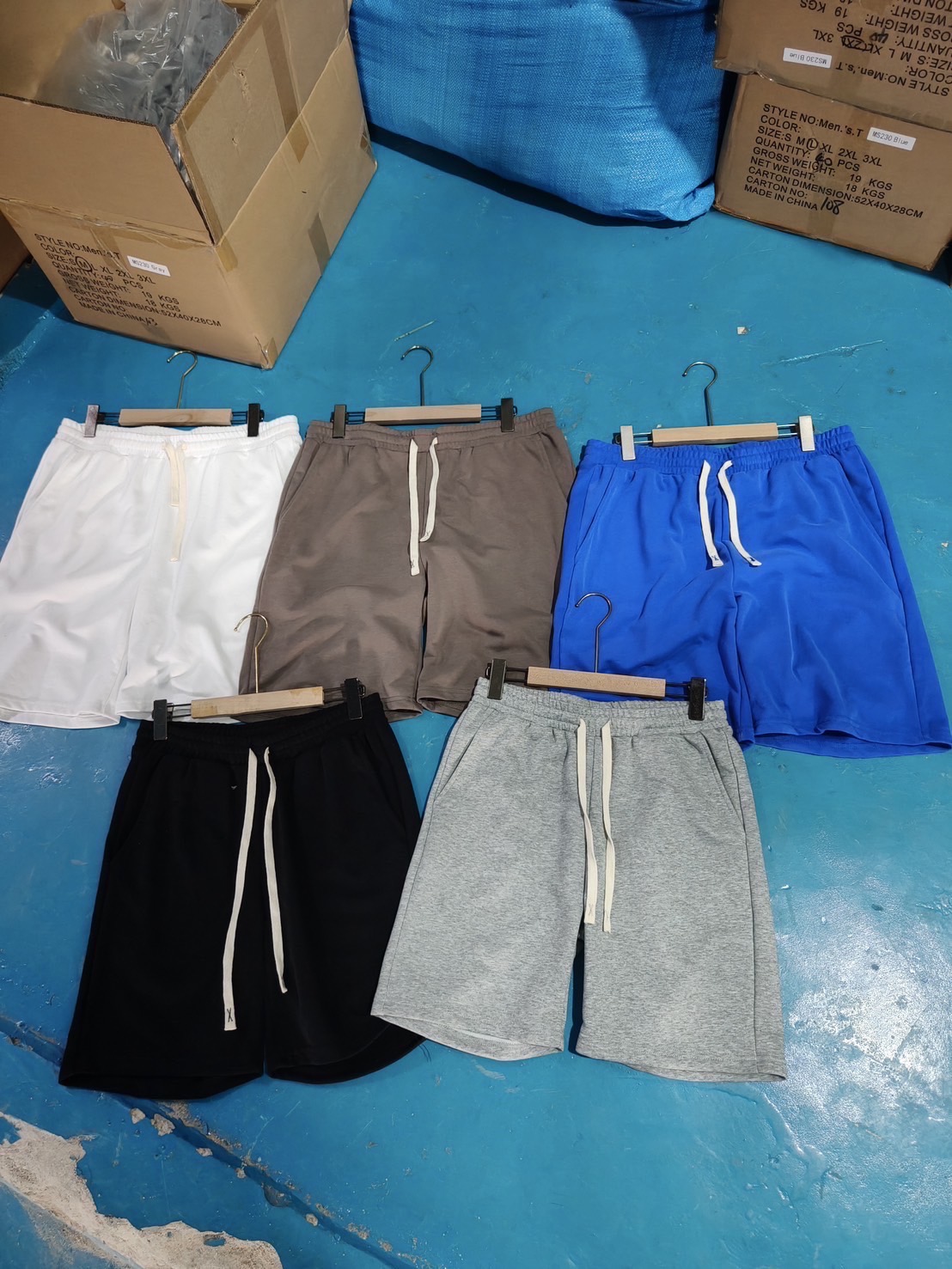 シンプルmen'sハーフパンツ10000枚・発送は4月下旬予定！