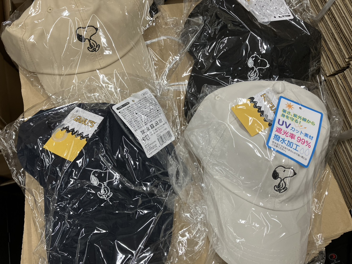 スヌーピー　ツイルキャップ　24個入り 1003368282