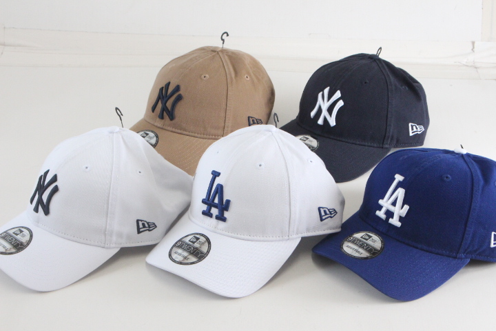 1セット限定！　NEW ERA　CAP　LAドジャース　2色・NYヤンキース　3色　こみこみ22個セット　人気のワールドシリーズ対戦カードセット！