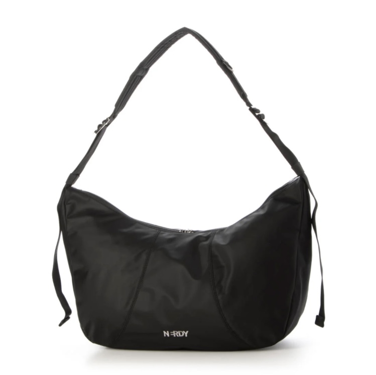 NERDY（ノルディ） HOBO CROSS BAG （BLACK）　ホーボークロスバッグ（ブラック） 上代￥9,460円