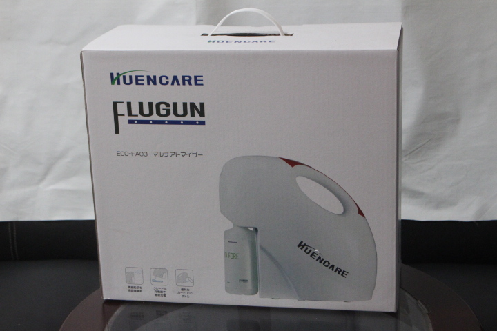 金曜市！本体のみ！お手軽サイズな消毒用噴霧器【FLUGUN(フルガン)】FLUGUN / フルガン 空間除菌脱臭機 マルチアトマイザー　1個だけ！