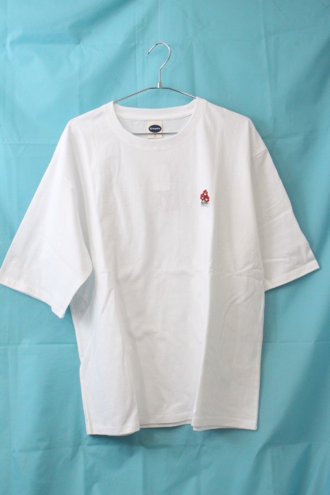 メンズ　オープンエンドコットン天竺刺繍　ワイドフィットTシャツ　全4色アソート　　36枚入り No.156-7200C
