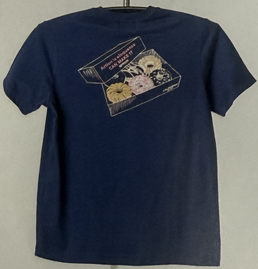 ｟アウトドア｠綿天竺フードプリント半袖Ｔシャツ