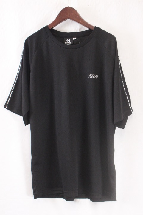 【Kaepa】メンズ　テープ付きクルーTシャツ　全4色アソート　30枚入り KP702228