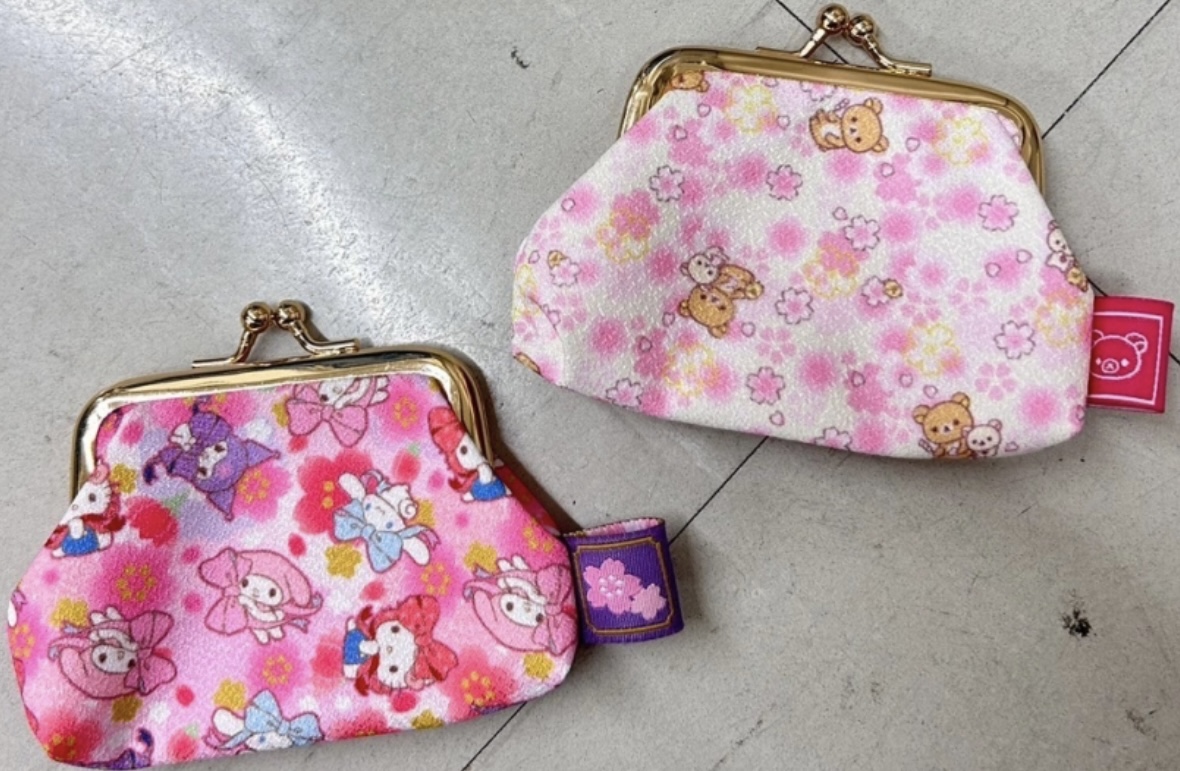 キャラクター、和柄ミニがま口ポーチ　30個セット