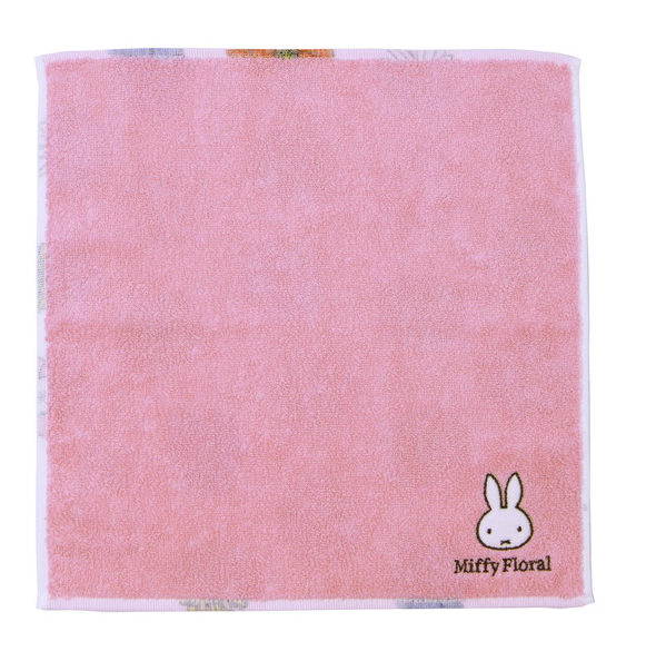 8月6日(水)11:00までSale★　miffy ミッフィー ミッフィーフローラル  キャリータオル10枚入り