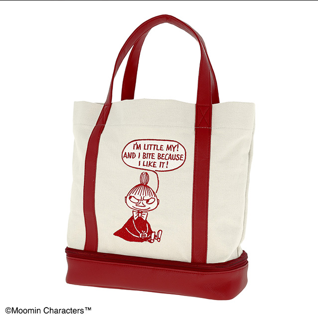 9月25日までSale★MOOMIN ムーミン クロスレッド トートバッグ ゴルフ　5枚入り　1525006600