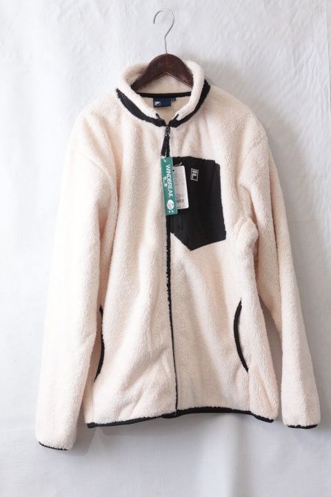 【FILA】フィラ　メンズ　シャギーフリース　ジャケット　全3色アソート　20枚入り 785432