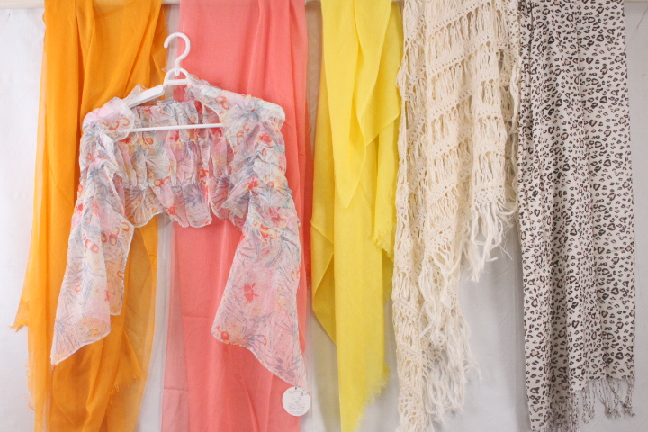 最終65円！THE処分！関西アパレルショップ閉店処分品！ストールこみこみアソート112枚だけ！