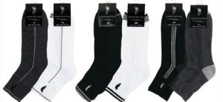 PGS141-99　WESTERN POLO　紳士　メンズ　ショートスポーツソックス 柄　120足セット