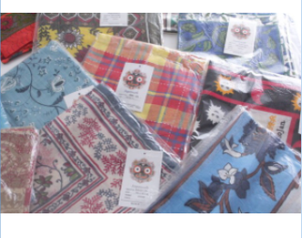 インドエスニック　マルチクロス　105×105　アソートこみこみ50枚セット