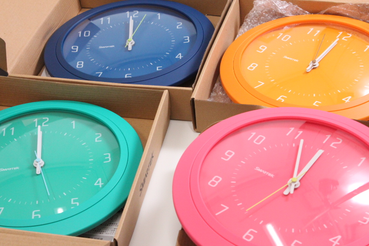 在庫処分！　モトデザイン MOTO DESIGN SMARTEK(スマーテック) 　壁掛けアナログ時計　13個だけ！　処分価格！