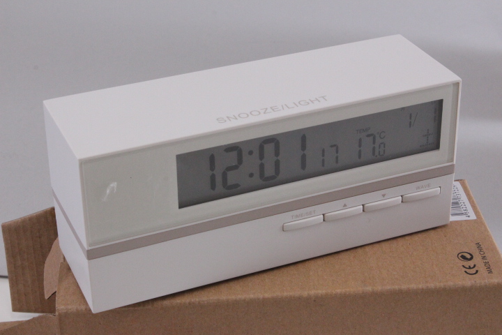 在庫処分！　モトデザイン MOTO DESIGN SMARTEK(スマーテック) 電波置時計  ML-464　163個だけ！　処分価格！