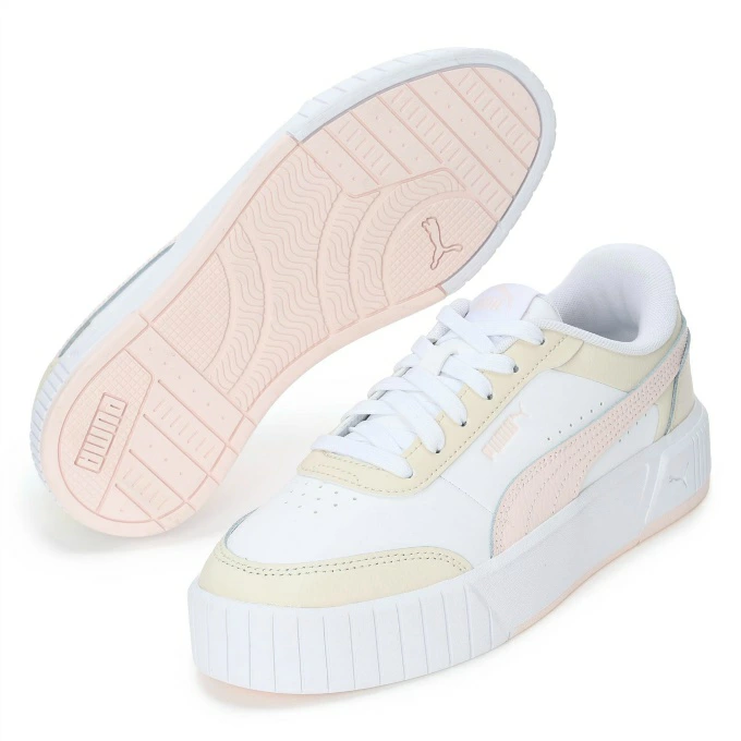 プーマ キャリーナ ミア　ホワイト　3足入　23.5〜24.5㎝