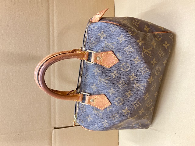 都内有名買取業者の鑑定済み！　本物！　ルイヴィトン/Louis Vuitton　ミニボストンバッグ　参考上代１１万円が２３０００円！！