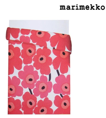 【Marimekko】マリメッコ　UNIKKO DUVET COVER　布団カバー　1枚入り 69080