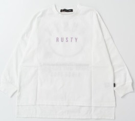 【RUSTY】ラスティ　キッズ　 長袖 Tシャツ 　全3色アソート　12枚入り 963462