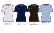 【Kaepa】レディース　メッシュ半袖Tシャツ   全4色アソート 12枚入り     KL691237