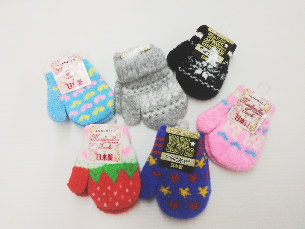 国産　ベビーマシュマロタッチ手袋（ミトン）　30双  1003139571