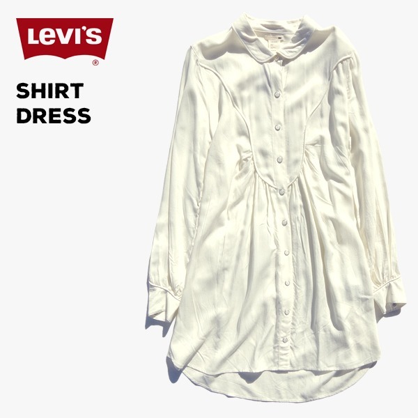 希少！！LEVI'S リーバイス レディース トップス カジュアル LEVIS 50887 長袖 シャツワンピース 35枚セット 参考上代１００００円