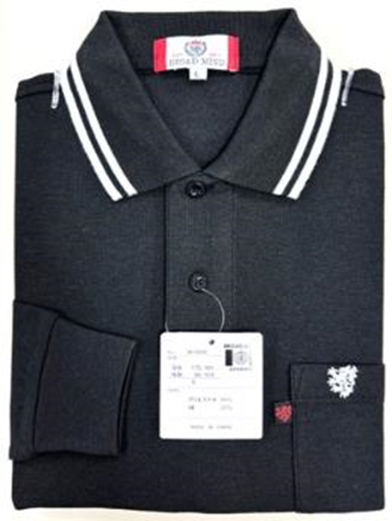 値下がりました！　BROAD MIND　長袖鹿の子ポロ　20枚入　36-5230