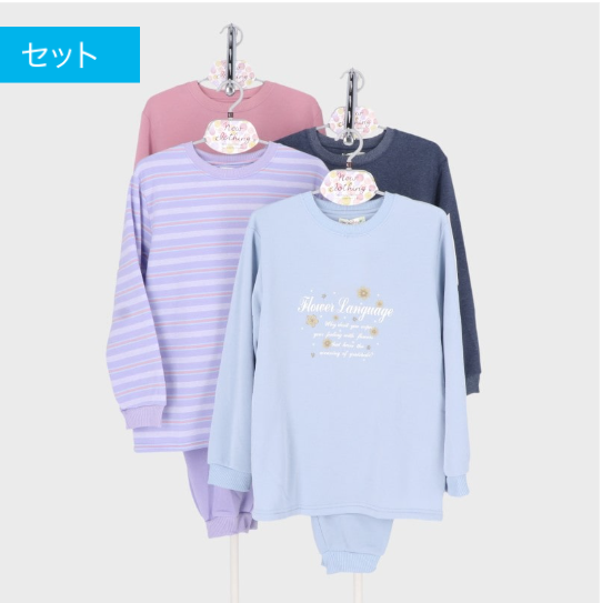 婦人大寸裏起毛スーツ　12個入　492696