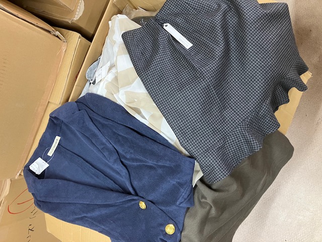 気絶安！詰め放題イベントで使われた商品！　春夏秋冬物レディス　アパレル　こみこみ　100枚服箱 400枚買うと更に安い！