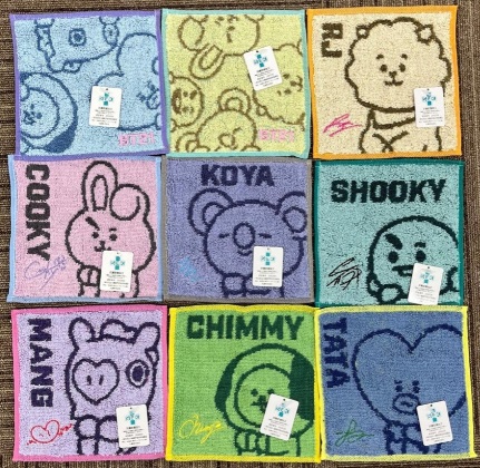 【BT21】マメタオルハンカチ　200枚入り 1003135874