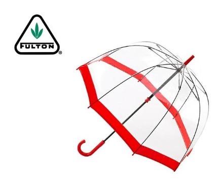 【FULTON】フルトン　　Birdcage-1　ビニール傘　レッド　48本入り L041