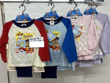 【2トップ・パウパトロール】男女児スーツ　12枚入り 1003111021
