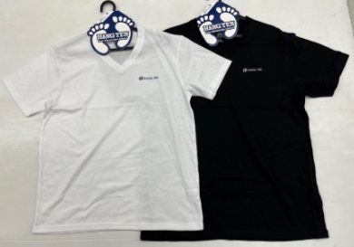 【HANGTEN】紳士　綿混天竺半袖　V首/丸首　Tシャツ　30枚入り 1003347941・1003347931