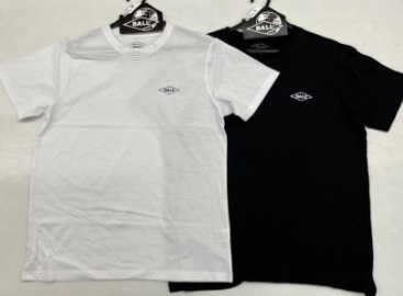 【BALL】紳士　綿混天竺半袖　V首/丸首　Tシャツ　30枚入り 1003347961・1003347951