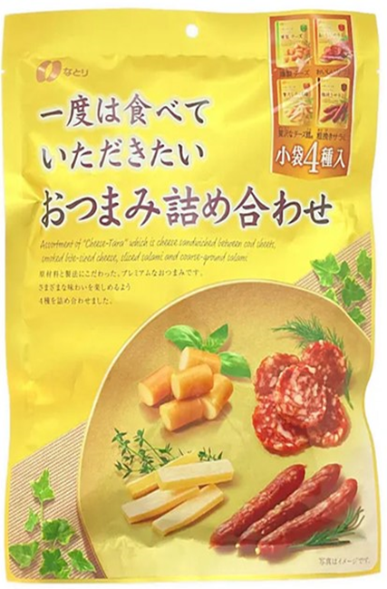 なとり　ＧＰおつまみ詰め合わせ　4種　150個　4902181102633