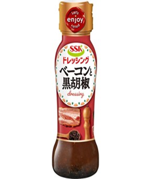 エスエスケイフーズ　ベーコンと黒胡麻ドレッシング　120個　4905132601742