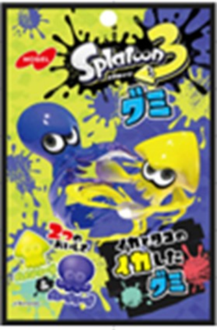 ノーベル製菓　スプラトゥーン3 グミ　パインソーダ味＆グレープソーダ味　288個　4902124072931