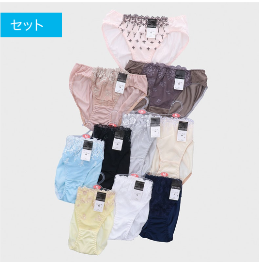 婦人　ハンガー付きトリコットショーツ　60個入　387905