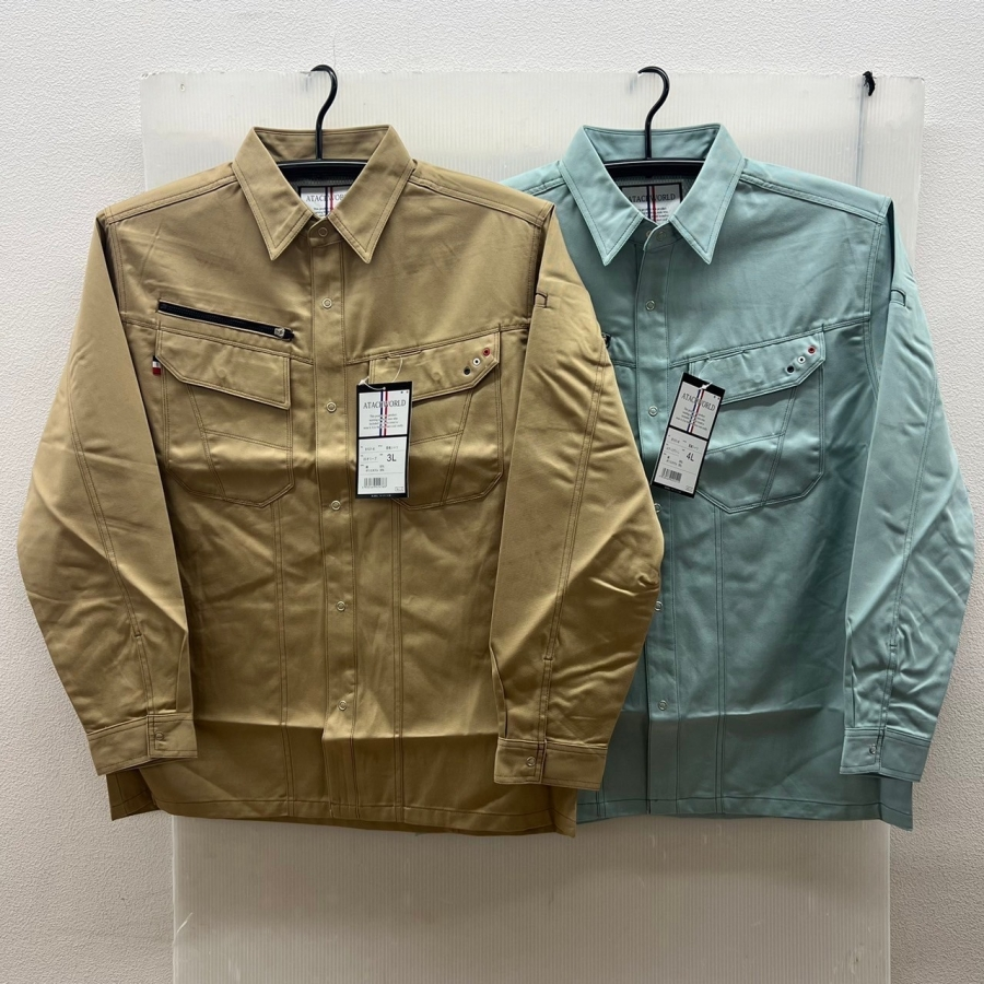 【廃番処分】T/C長袖ワークシャツ　20枚　1002795071