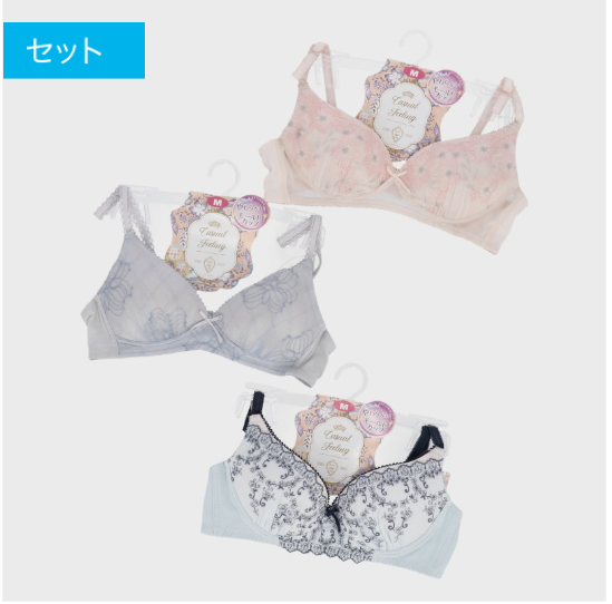 リラクシングノンワイヤーブラジャー　20個　495166